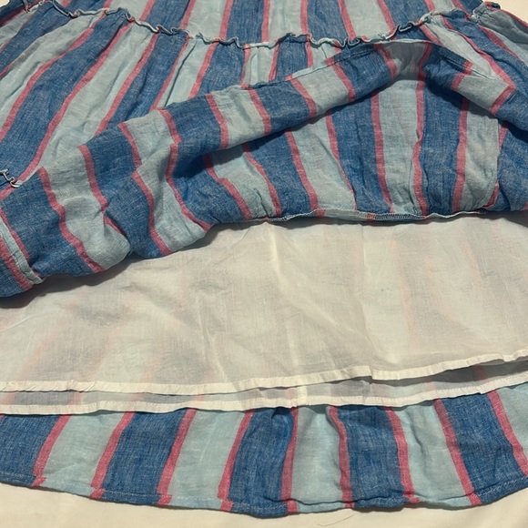 Rails Multicolor Striped  Tiered Cotton Amellia Dress M , NWT - Picture 6 of 9